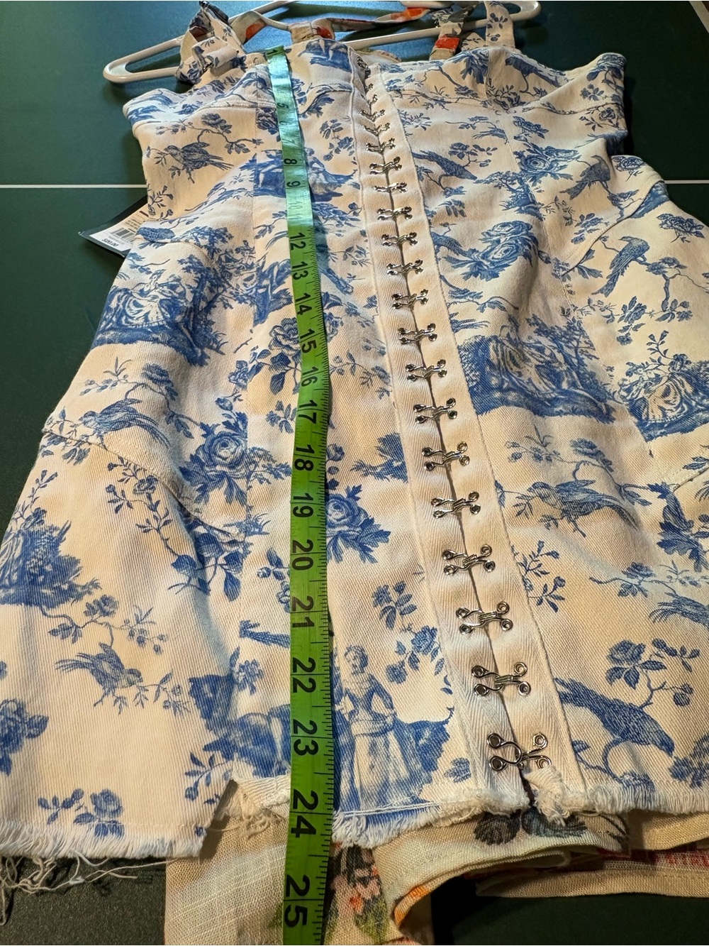 For Love & Lemons Blue Floral Dress - Picture 8 of 9